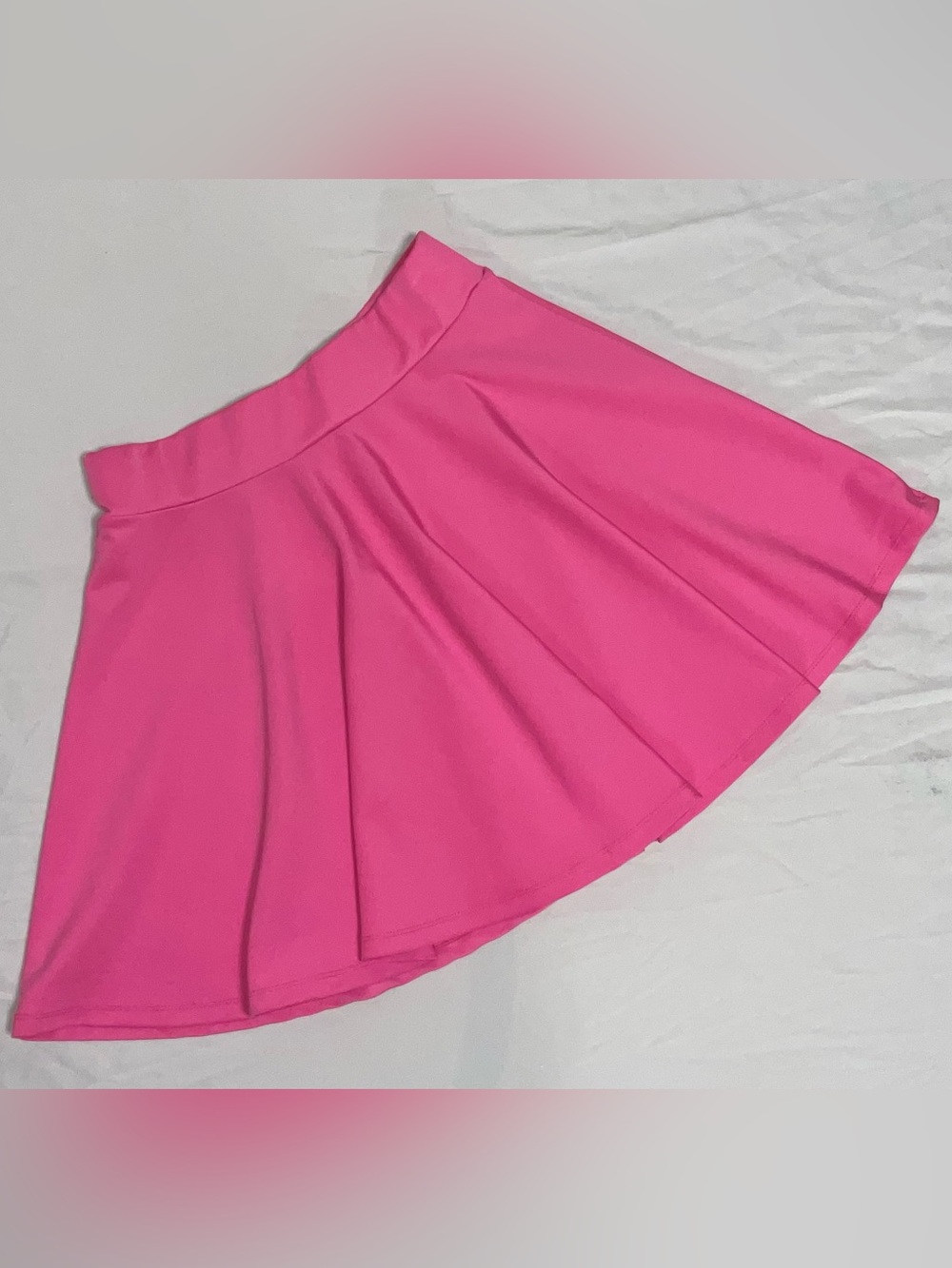 J Village Hot Pink Skater Skirt size L